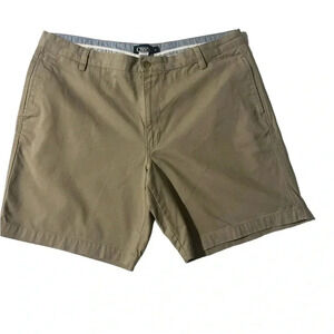 Chaps Men’s Flat Front Khaki Shorts